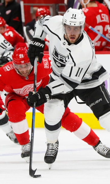 Kopitar scores 2, Quick stops 23 shots, Kings beat Wings 4-1 (Nov 28, 2017)
